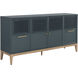 Rivero 71 X 17.75 inch Teal Sideboard